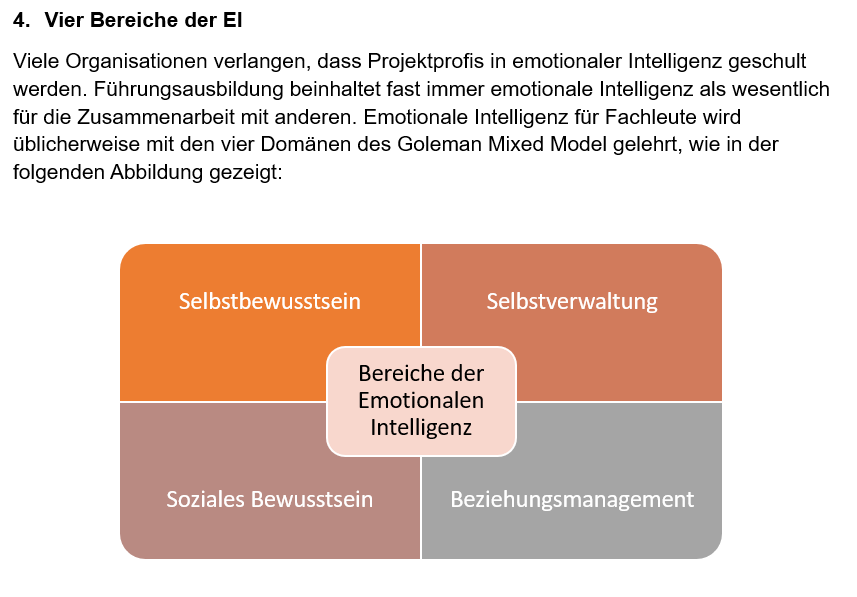 Emotionale Intelligenz für Projektfachleute